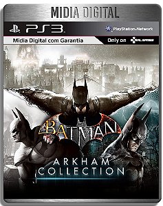 Batman Arkham Collection Asylum City e Origins - Ps3 Psn - Midia Digital