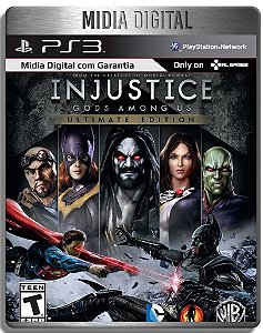 Injustice Gods Amoung Us Ultimate Edition - Ps3 Psn - Midia Digital