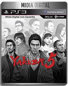 Yakuza 5 - Ps3 Psn - Midia Digital