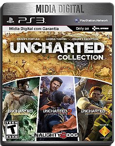 Uncharted Trilogia - 3 Jogos - Ps3 Psn - Midia Digital