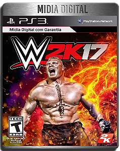 WWE 2K17 PS3 Psn Mídia Digital