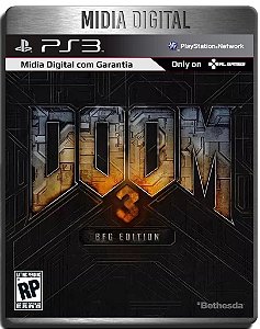 Doom 3 Bfg Edition 4 Jogos - Ps3 Psn - Midia Digital