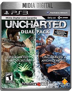 Uncharted 1e 2 Mídia digital Ps3 Psn