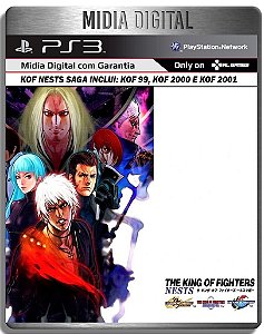 The King Of Fighters The Nests Saga kof 99 2000 2001 - Ps3 - Mídia Digital