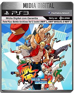 Real Bout Fatal Fury Collection - Inclui 3 Jogos - Ps3 Psn - Midia Digital