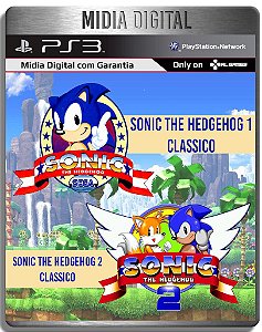 Sonic The Hedgehog 1 e 2 - Ps3 Psn - Midia Digital