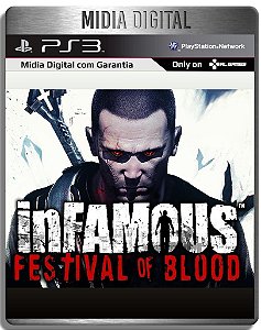 inFAMOUS Festival of Blood - Ps3 Psn - Mídia Digital