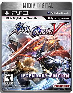 SoulCalibur V Edição Lendaria + Dlcs - Ps3 Psn - Mídia Digital