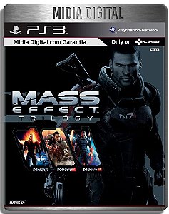 Mass Effect Trilogy- Ps3 Psn - Mídia Digital