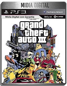 Grand Theft Auto 3 GTA III  - Ps3 Psn - Mídia Digital