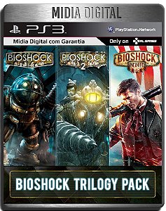 Bioshock Trilogy 1 2 & Infinite - Ps3 Psn - Mídia Digital