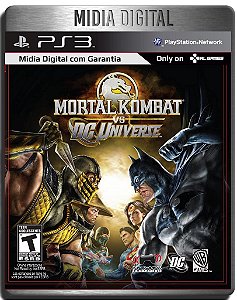 Mortal Kombat vs. DC Universe - Ps3 Psn - Mídia Digital