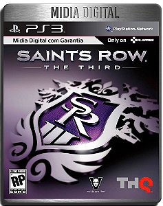 Saints Row The Third - Ps3 Psn - Mídia Digital