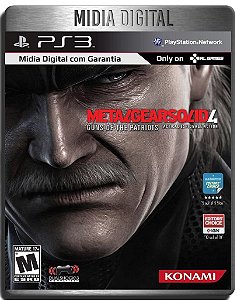 Metal Gear Solid 4 Guns of the Patriots - Ps3 Psn - Mídia Digital