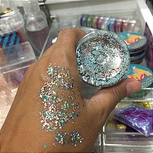 Potinho de Glitter mix gel Makeupdanit