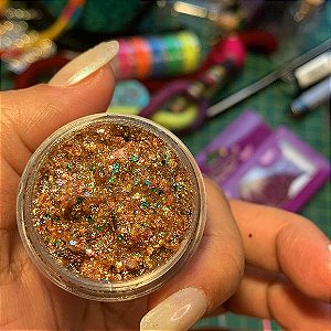 Glitter MIX em gel Makeupdanit unissex