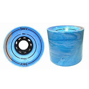 Roda Face Tie Dye Blue 74mm 76A