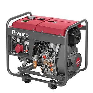 GERADOR.5 DIESEL BD 8500 MONOF. P ELETRICA BRANCO EF