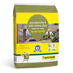 ARGAMASSA PISO S/PISO EXTERNO 20KG CINZA QUARTZ