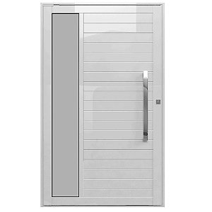 PORTA PIVOTANTE C/VD POL. 60MM ESQUER. 217X114 - BRASIL