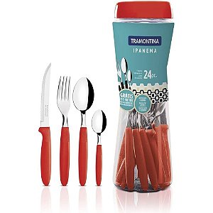 FAQUEIRO 24P POTE IPANEMA VERM TRAMONTINA