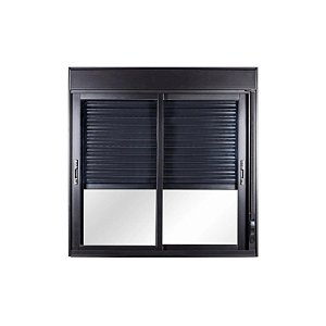 JANELA INTEGR. MAN. AL.B 2FL INC 110MM 100X120 - BRASIL