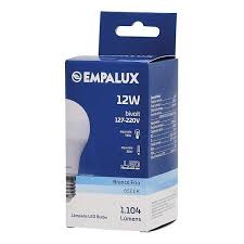 LAMPADA LED BULBO 12W 6500K EMPALUX .