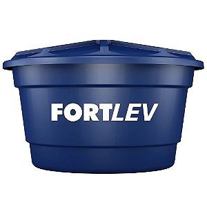 CAIXA D' AGUA PLAST....1.000 L C/TAMPA FORTLEVE.