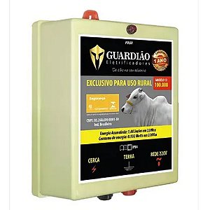 ELETRIFICADOR CERCA LUZ 100KM GUARDIAO .