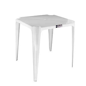 MESA PLASTICA QUADR 70X70 BR BELA VISTA MOR .