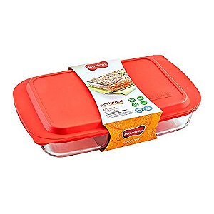 ASSADEIRA VIDRO RETAN. 5,0L C/TAMPA MARINEX .