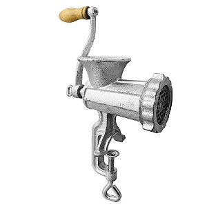 MAQUINA P/PICAR CARNE N.10 ALUMINIO BESTFER .