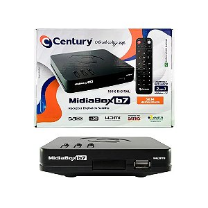 RECEPTOR HD MIDIA BOX E7 P TV SINAL DIGITAL MIDIASAT .1