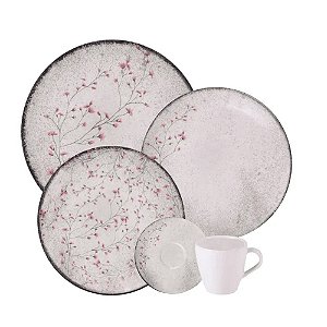 AP DE JANTAR 20PC FLORALIS PARDO TRAMONTINA