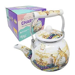 CHALEIRA ESMALTADA 2,5L ITALY .