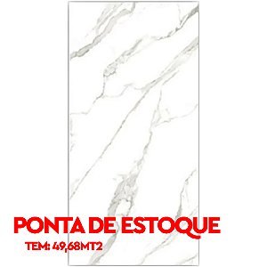 PISO RET. AC. 60X120 GRAN STATUARIO tem 49,68m2