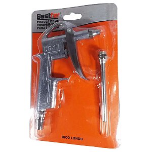 PISTOLA DE AR COMPRIM P/LIMPEZA BICO LONGO BESTFER