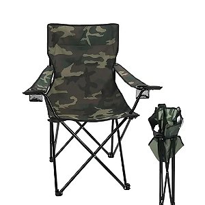 CADEIRA CAMPING DOBRAVEL MILITAR ELITE