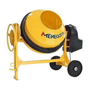BETONEIRA C/MOT INFINITY 400 LT MENEGOTTI -TAMBOR POLIMERO