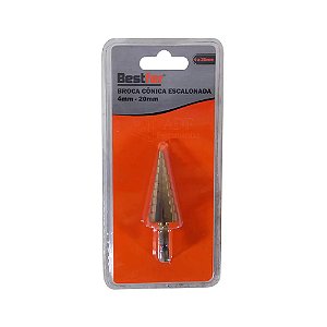 BROCA ACO CONICA ESCALONA 4 A 20MM BFER .