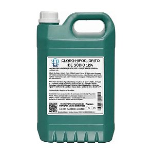 HIPOCLORITO DE SODIO LIMP 10 A12% 5LTS .