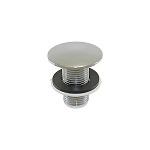PLUG TAPA FURO REDOND P/LAV 1/2 CROM ALPHA