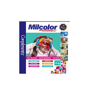 MASSA CORRIDA 15KG MILCOLOR . (B1,5) . ;