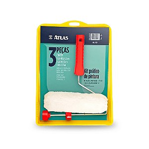 KIT BASICO DE PINTURA 3PCS ATLAS REF1001 . ;