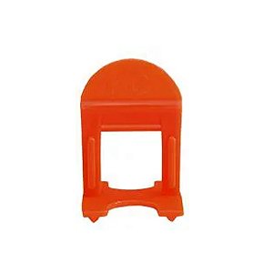 NIVELA PISO BASE 4,0MM LARANJA C/100PÇS .