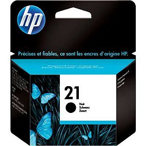 Cartucho de Tinta HP 21 Preto