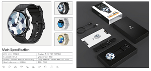 Relogio Smartwatch ZW04