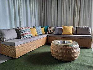 Sofa Square de canto