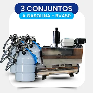 ORDELEITE 4G BV450 COM MOTOR A GASOLINA C/ 3 CONJUNTOS