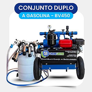 ORDENHADEIRA CARRELO BV450 1 CONJUNTO DUPLO MOTOR A GASOLINA